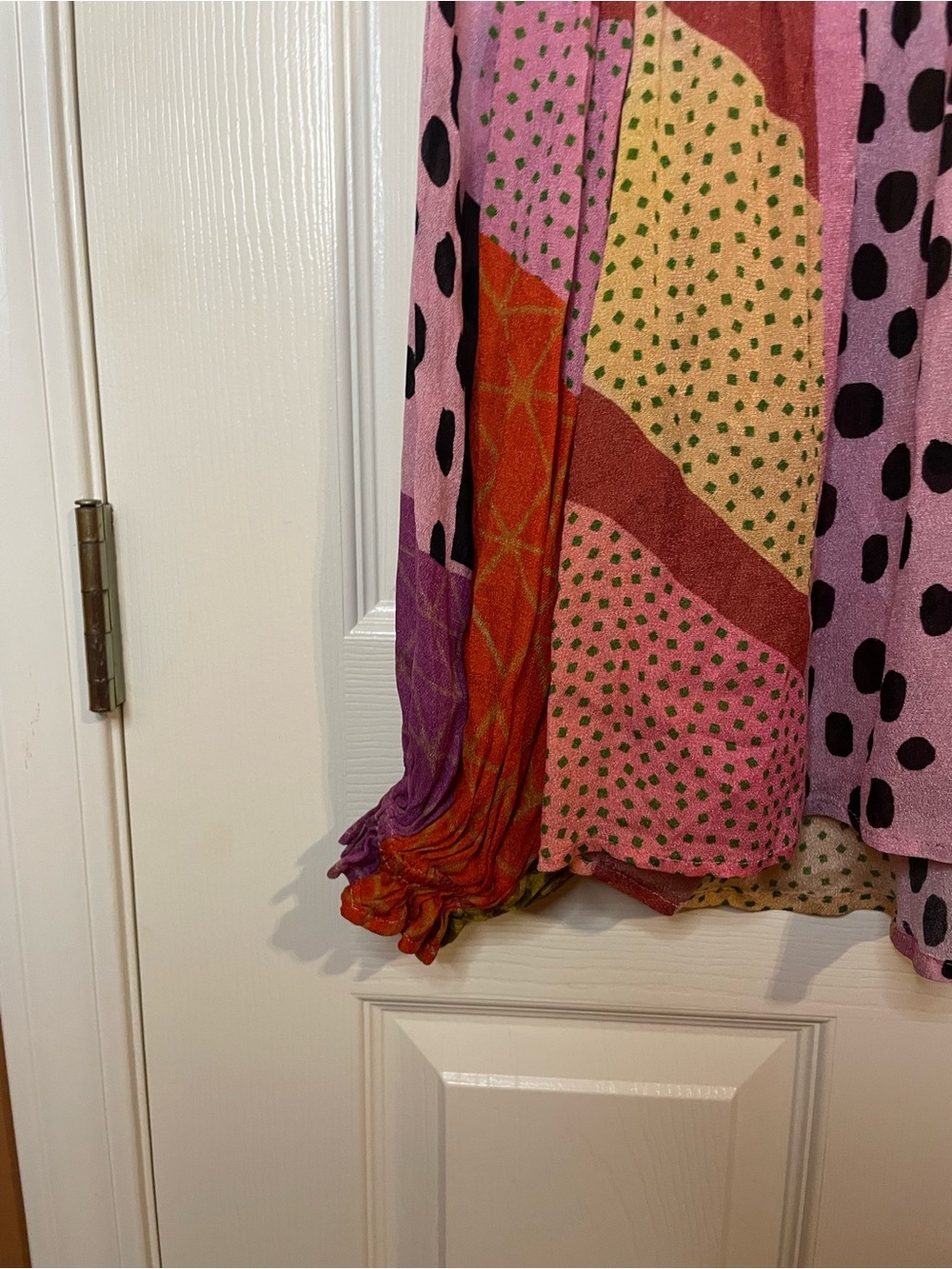 Bl-nk London by Anthropologie Miranda Blouse Size XS Funky Maximalist - Picture 5 of 9